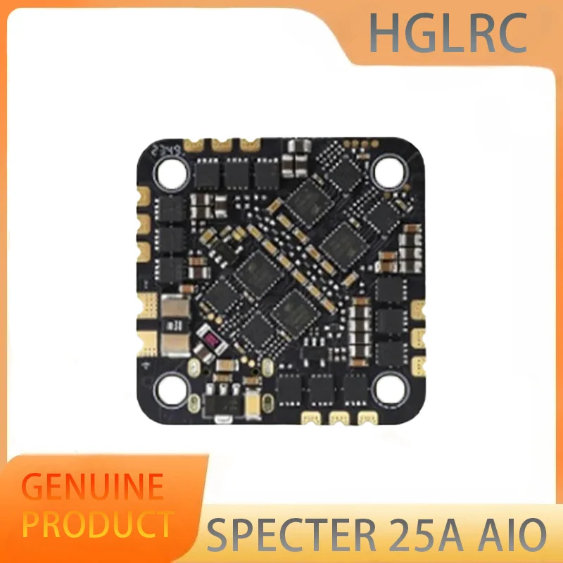 

HGLRC SPECTER 25A AIO 3-6S Flight Controller MPU6000 Gyro Wireless Bluetooth Parameter Adjustment For RC FPV Freestyle UAV Parts