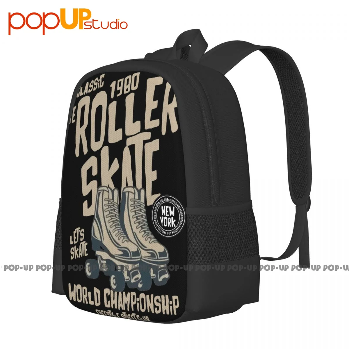 Roller Skate Backpack Large Capacity Print Portable Personalised School Sport Bag