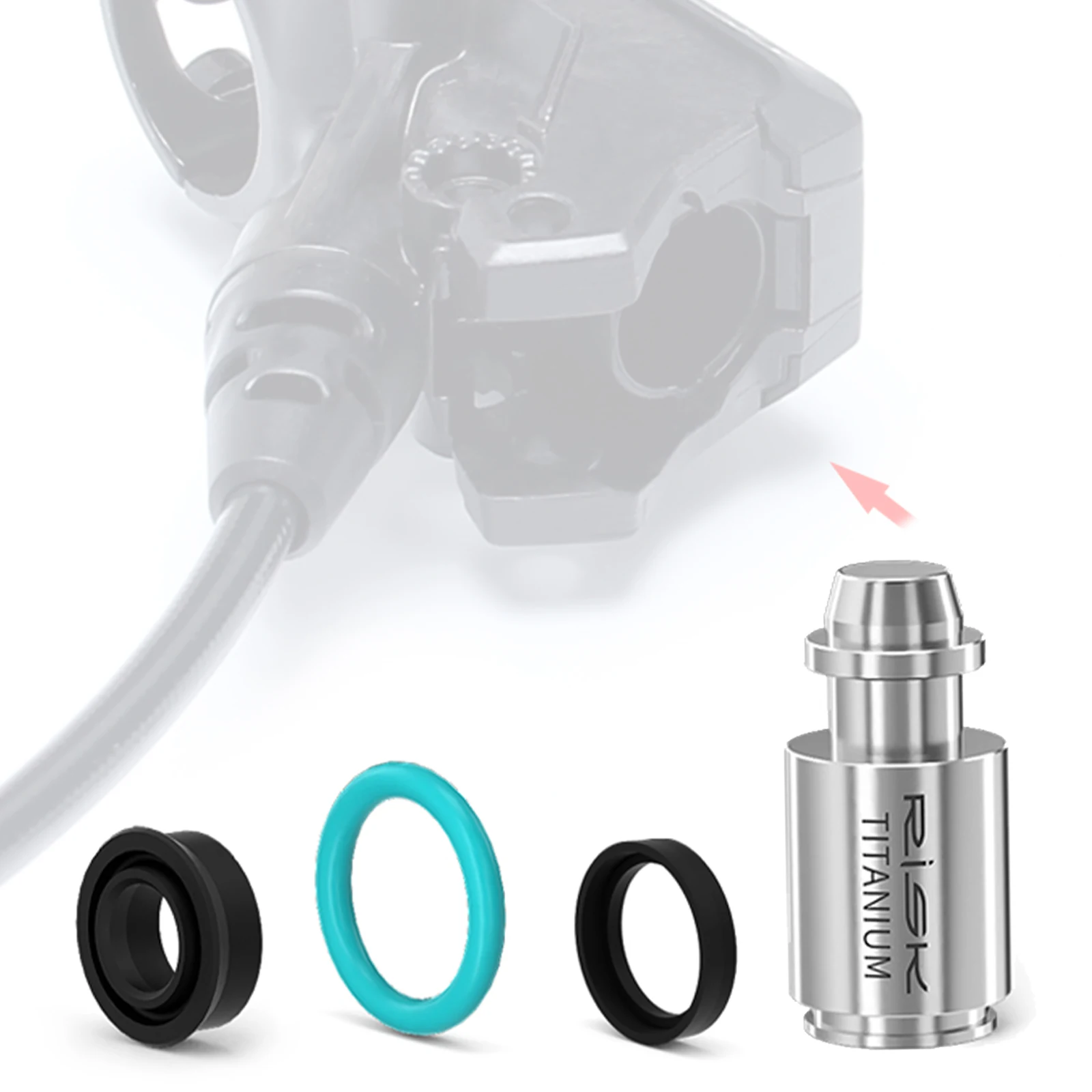 

Титановый поршень для тормозного рычага велосипеда, сверхлегкий, для дисковых тормозов MTB, запчасть для ремонта поршней тормозных рычагов Magura MT2/4/5/6/7/8/HC