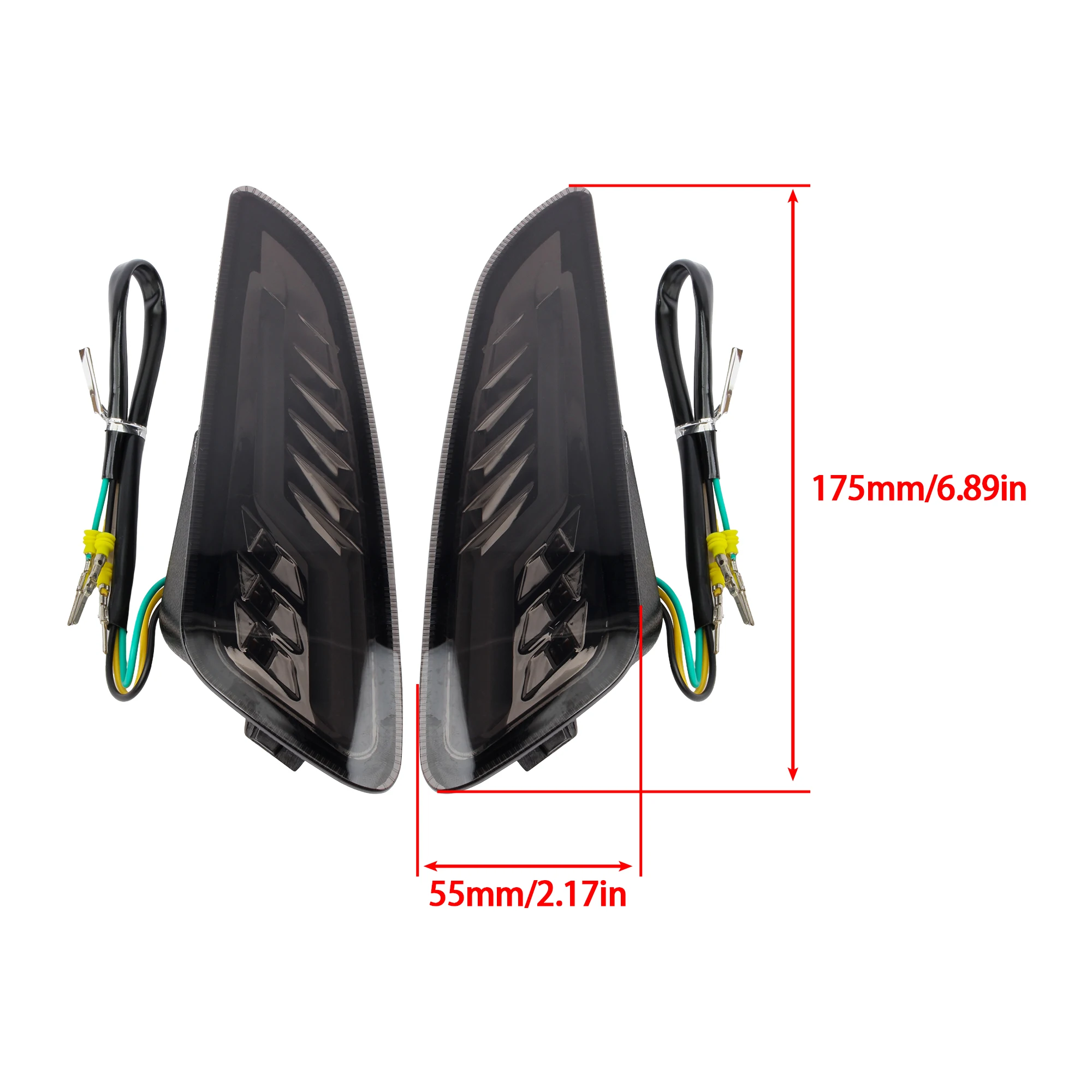 ل بياجيو فيسبا دراجة نارية الجبهة بدوره إشارة Elettrica Sprint Primavera 50 125 150 2014 إلى 2023 LED DRL سكوتر تعديل أجزاء