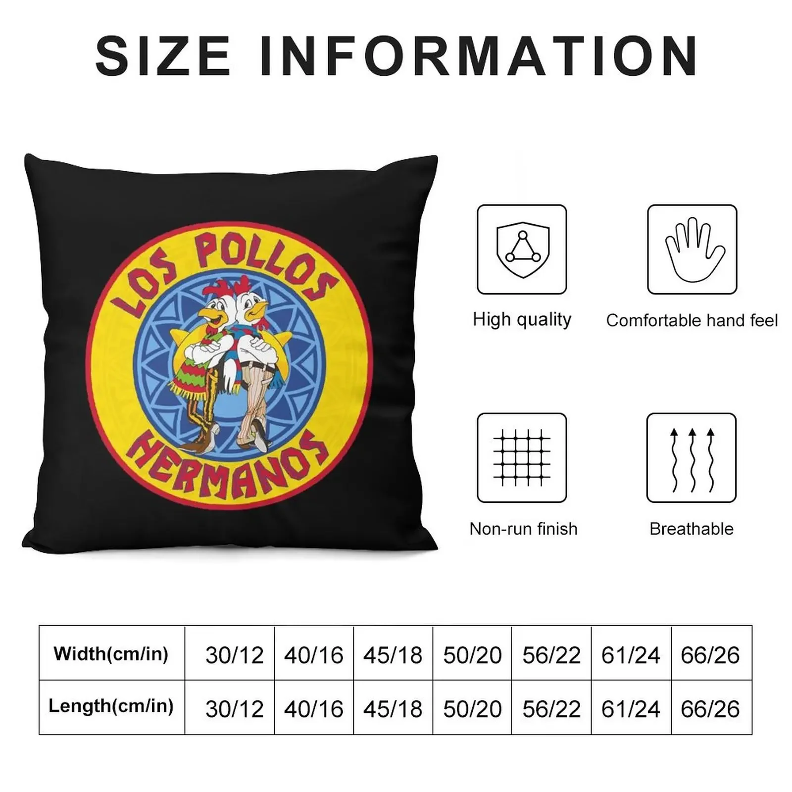 Los Pollos Hermanos - Chicken Throw Pillow Decorative Cushions For Living Room bed pillows Luxury Sofa Cushions pillow