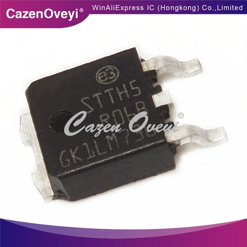 5 шт. STTH5R06B STTH5R06 TO-252