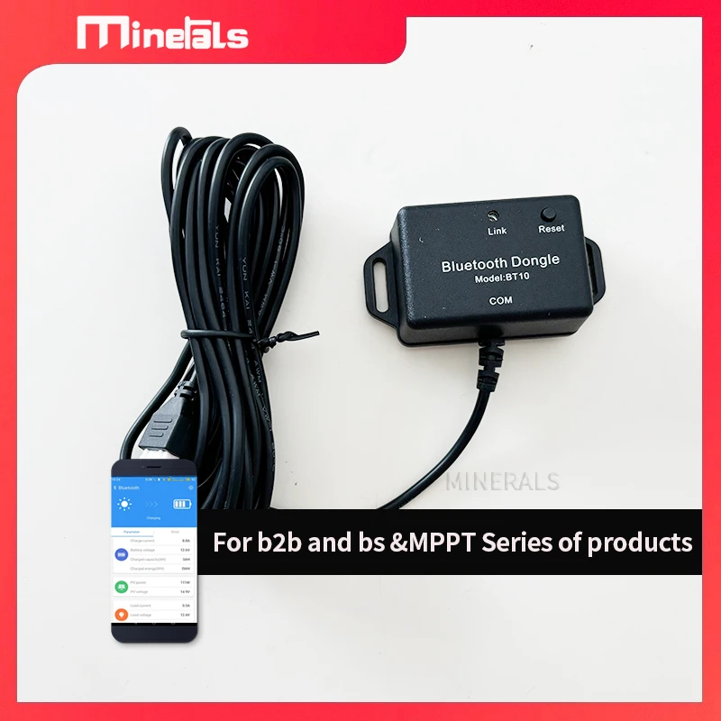 BT 10 For B2B&BS&MPPT Series of Products Bluetooth Module Supports the APP