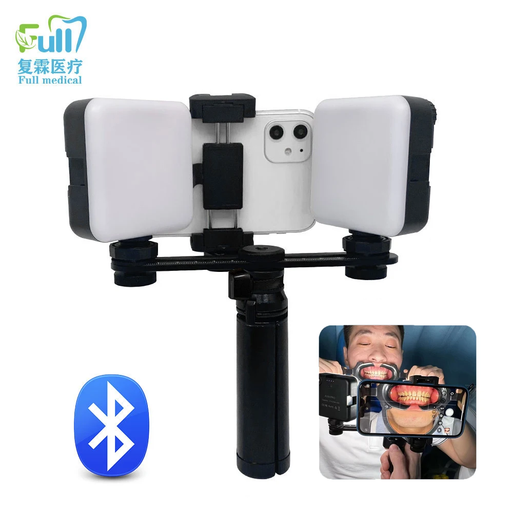 MK-017 Bluetooth Dental Flashlight Photography Kit Full Dentistry LED Oral Filling Light for Taking Photo and Video - MK-017