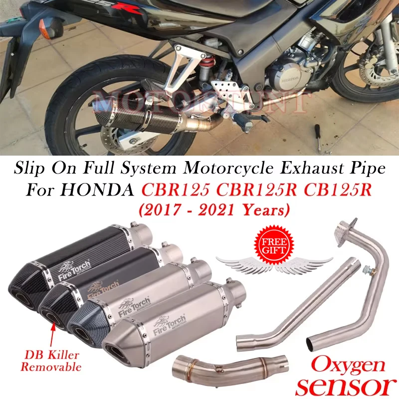 

Выхлопная труба для мотоцикла Honda CBR125 CBR125R CB125R CBR 125 125R 2017 - 2021