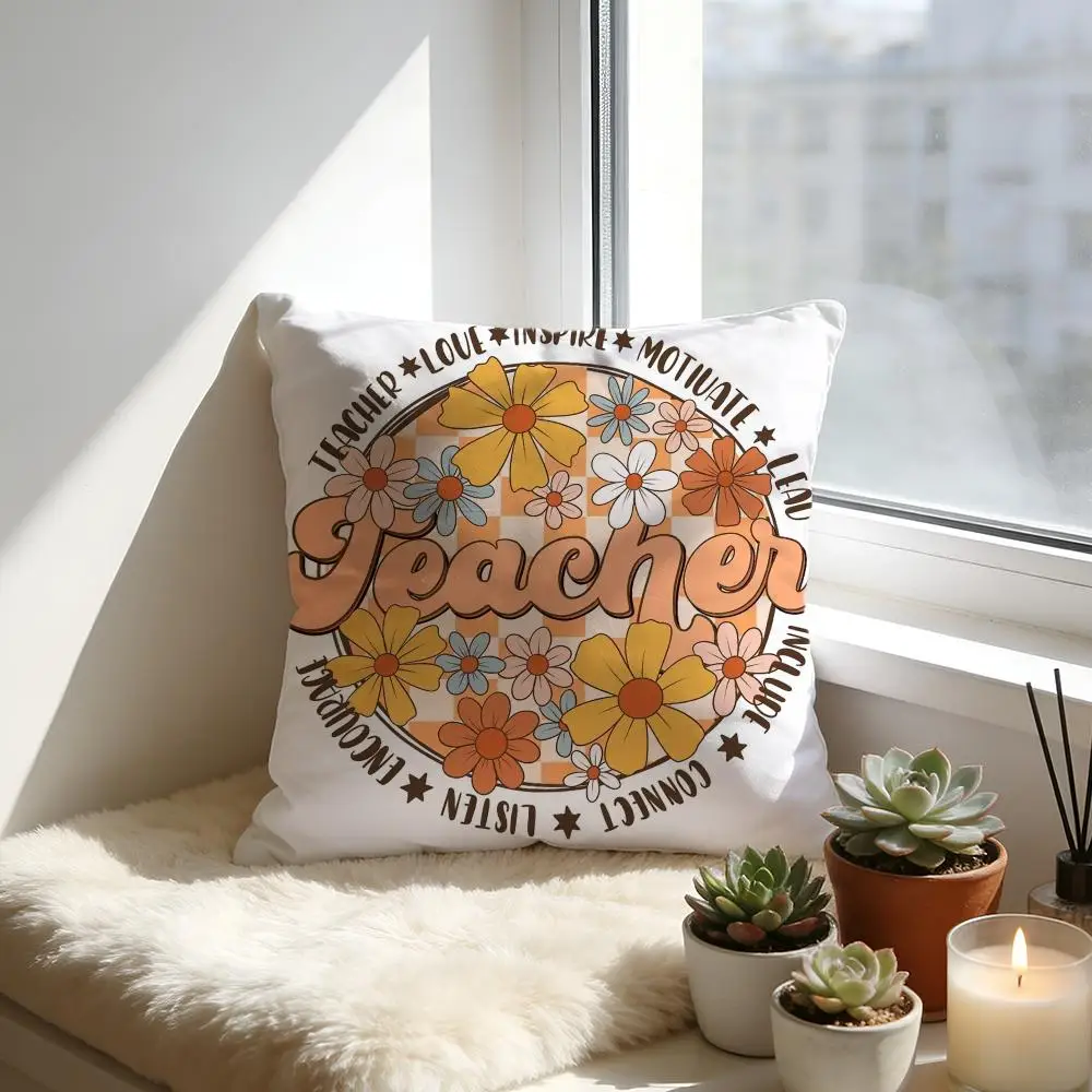 

Очаровательная наволочка с цветочным узором, уютная велюровая подушка, мягкая теплая подушка для дивана и кровати