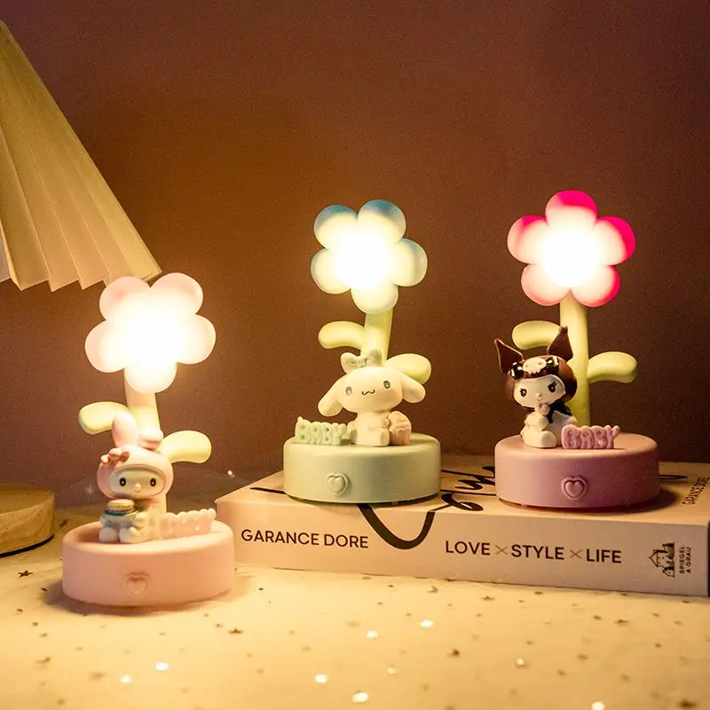 

Sanrio Cute Kuromi Little Lantern Children Bedroom Bedside Atmospheric Light Girl Heart Cartoon High Appearance Birthday Gift