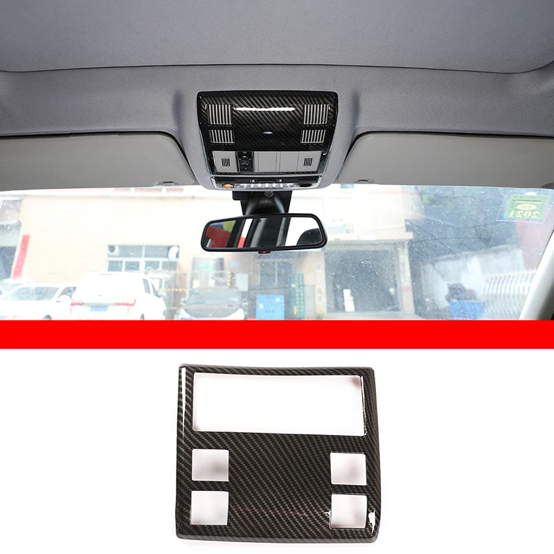 

1 Pcs ABS Carbon Fiber Car Interior Roof Reading Light Frame For BMW X3 E83 2003-2010 Car Stickers Accessories