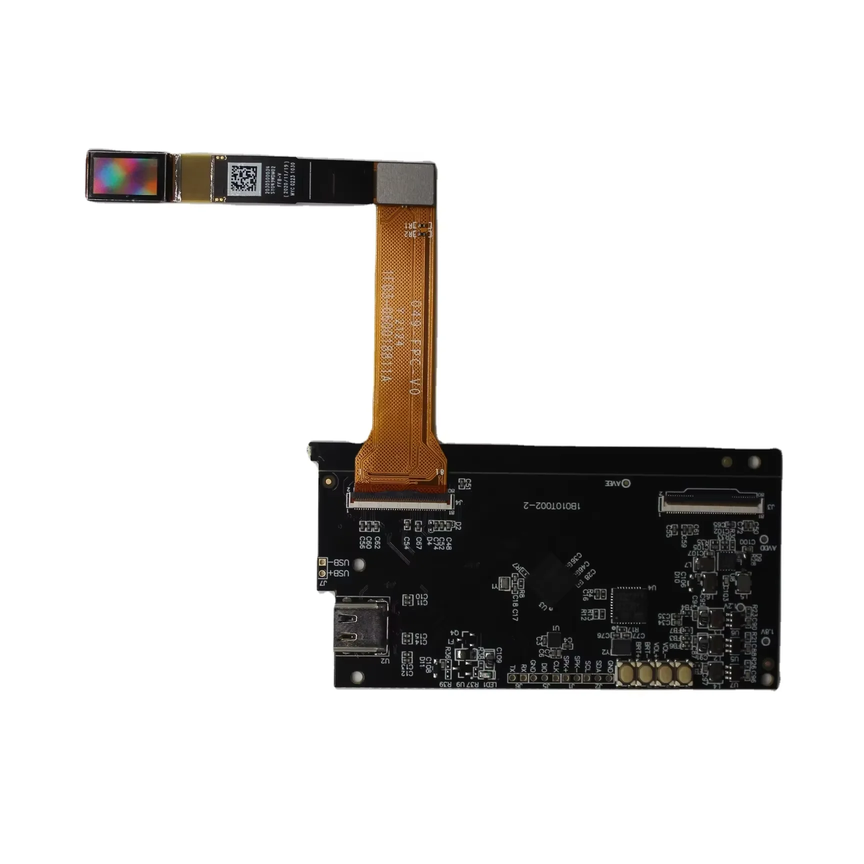 TDO Type-c Interface Driver Board Solution With 0.49 Inch 1920*1080 1800nits Micro Oled Display Module Mini Display For AR/vr