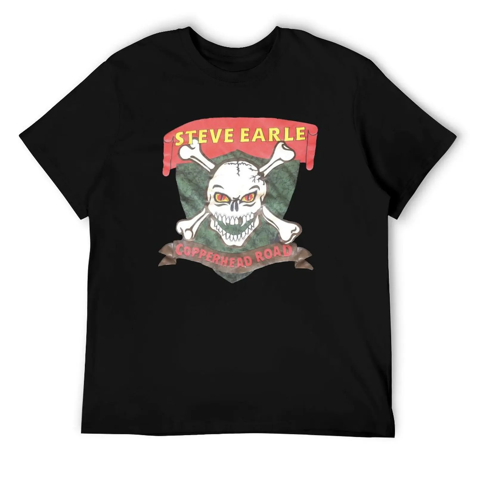 

Steve Earle Copperhead Toad T-Shirt man t shirts high quality luxury brand t shirts with prints t shirts for man cotton T-Shirt
