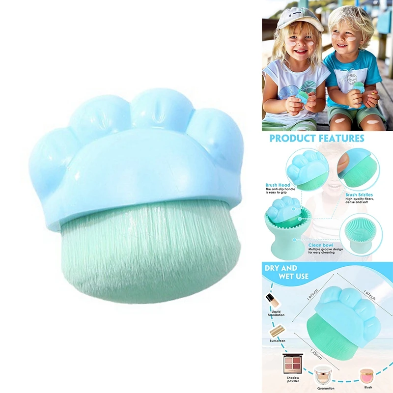 AB09-Applicatore per protezione solare per bambini, set di pennelli per protezione solare, applicatore per lozione per protezione solare Applicatore per protezione solare da viaggio
