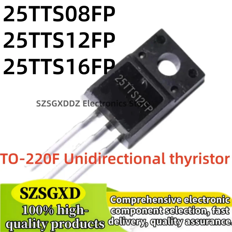 10-20piezas 100% nuevo quality 25TTS08FP 25TTS12FP TO220F 25TTS16FP 25TTS08 25TTS12PBF 25TTS16 TO-220F Unidirectional thyristor