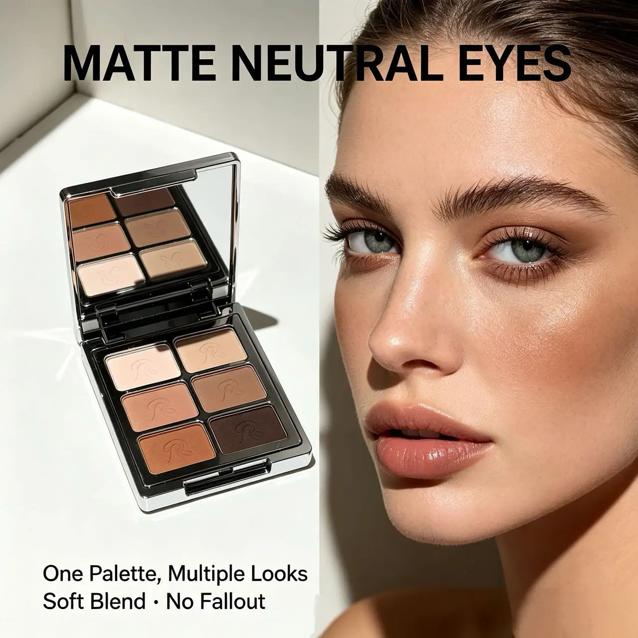 Herorange Neutral-Erdtöne Lidschattenpalette Pigmentierte, geschmeidige, aufbaubare Farbtöne Vielseitig einsetzbar für alle Anlässe Tägliches Augen-Make-up