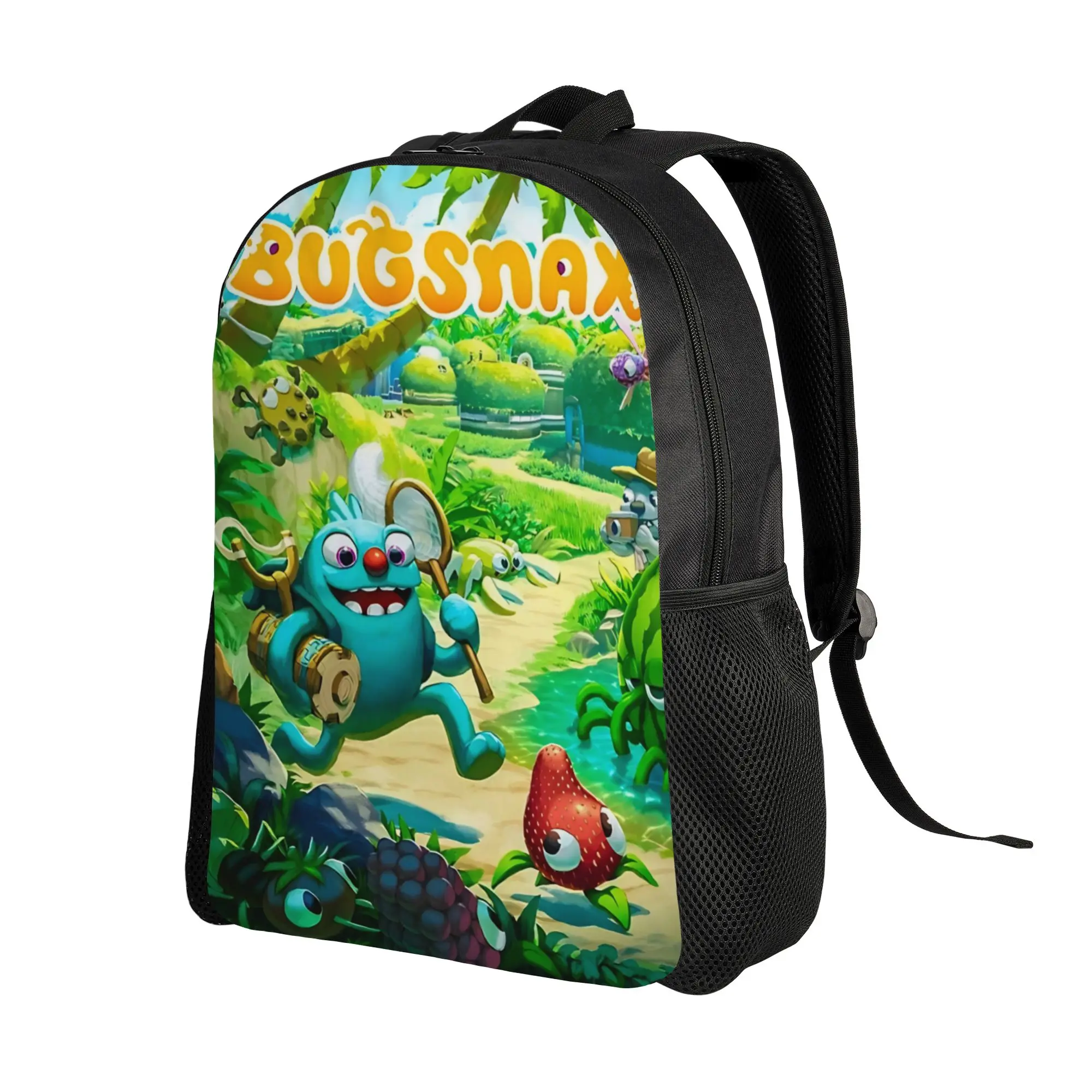 Bugsnax  My Singing Monsters Backpack  Elegant Backpacks Boy Girl College Pattern School Bags Colorful Rucksack