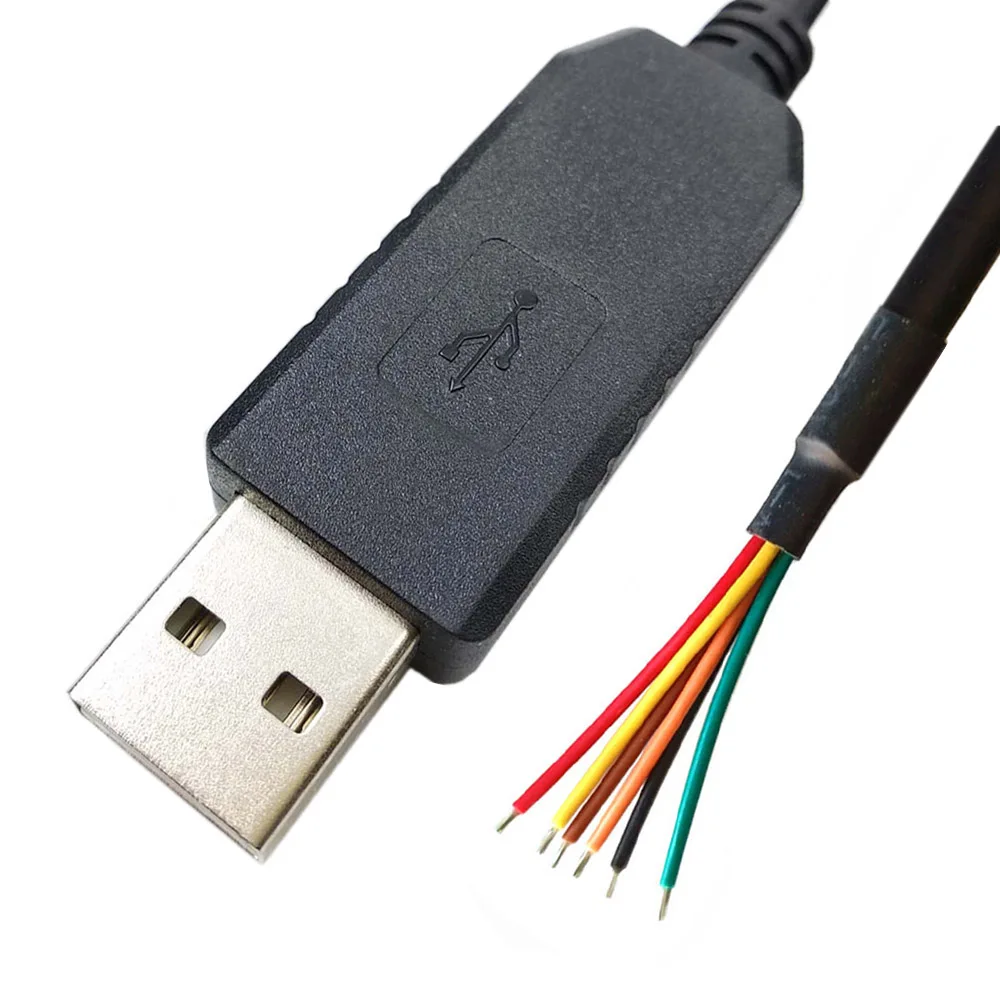 

PL2303TA USB RS232 Wire End Serial Prolific USB to Serial Comm Port Adapter Cable