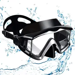 Snorkel Diving Goggles Panoramic Scuba Diving Goggles Adult Youth Panoramic Swim Goggles With Nose Cover For Diving Snorkeling