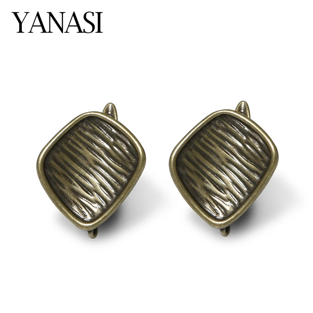 1 Pair 5 Colors 18K Gold Plated Earring Hooks Clasps Brass DIY Jewelry Making Supplies for Women