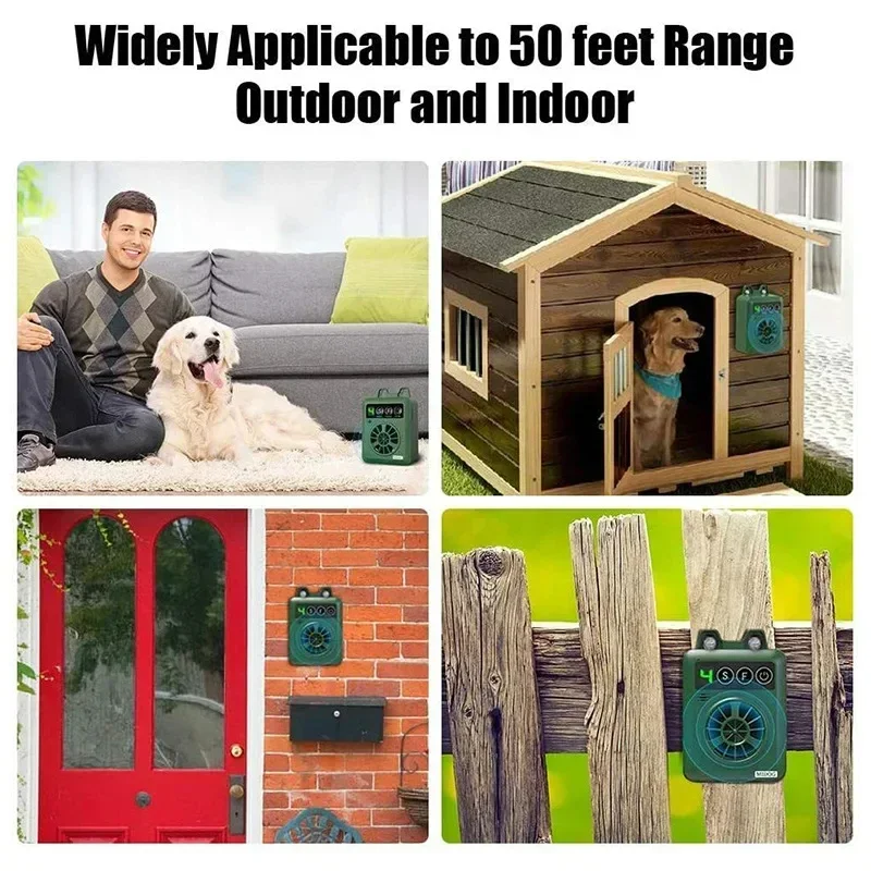 

Устройство против лая, перезаряжаемый ультразвуковой сдерживатель лая собак, устройства контроля лая собак с 4-уровневым уровнем, безопасно для людей с собаками