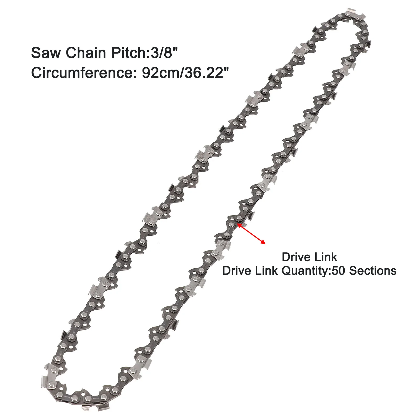 14inch Chainsaw Saw Chain 3/8 LP 50DL Chains Replacement For ST1HL MS250 MS180 MS230 Chainsaw Accessories Garden Tools