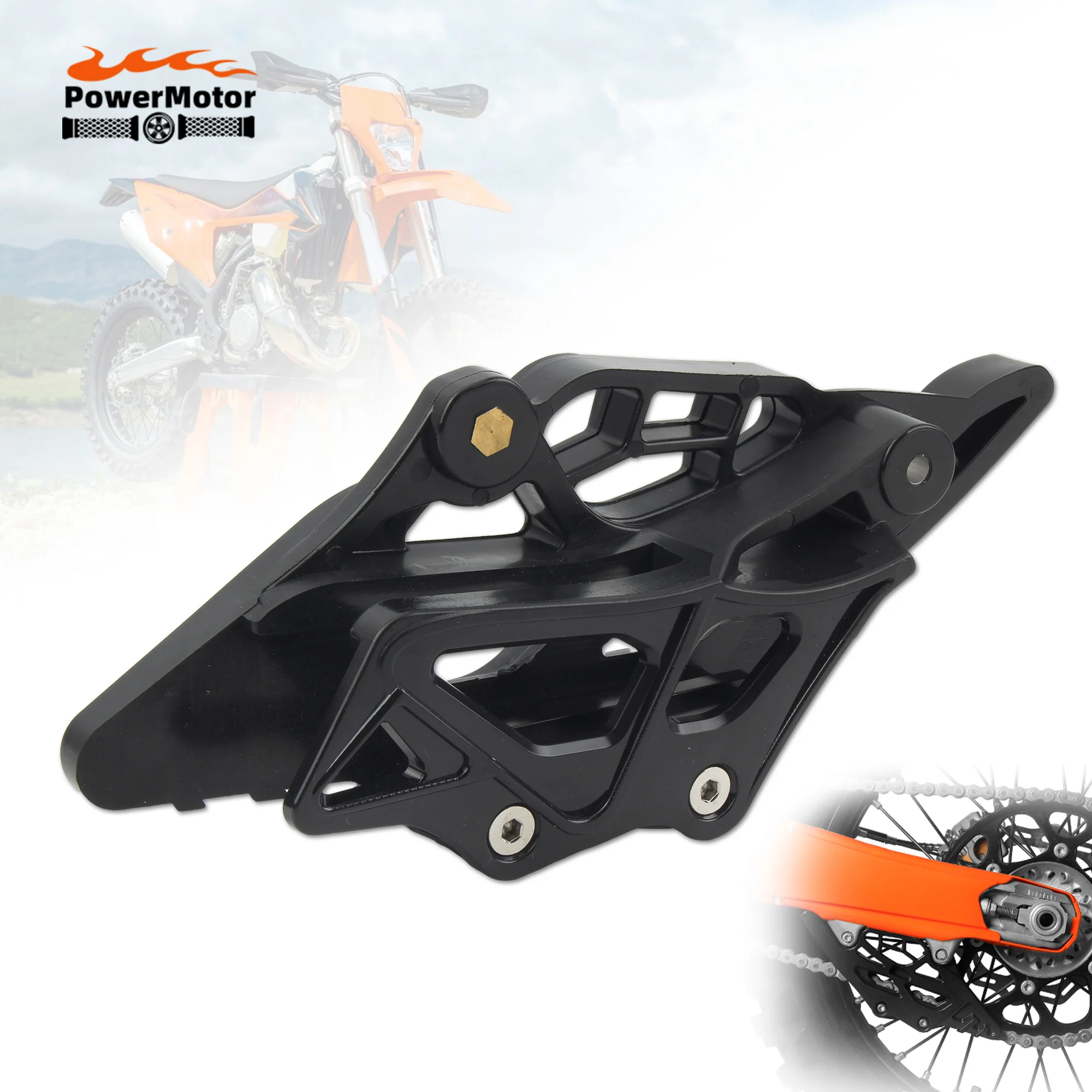 

For KTM 300 EXC SIX DAYS 2024 Motorcycle Rear Chain Guide Chain Guard Protector Motorbike Parts EXC/SXF250/300