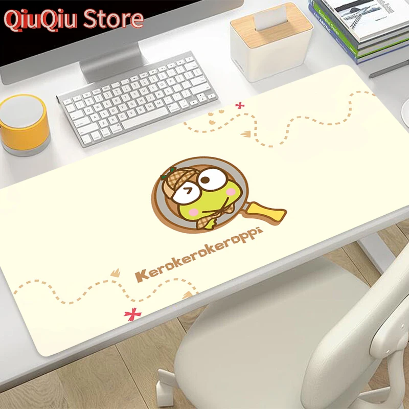 لوحة ماوس كبيرة K-kero K-kero K-keroppi ألعاب لوحة المفاتيح حصيرة منصات الألعاب مكتب حامي أجهزة الكمبيوتر المحمولة ماوس Deskmat PC Anime Mousepad #3