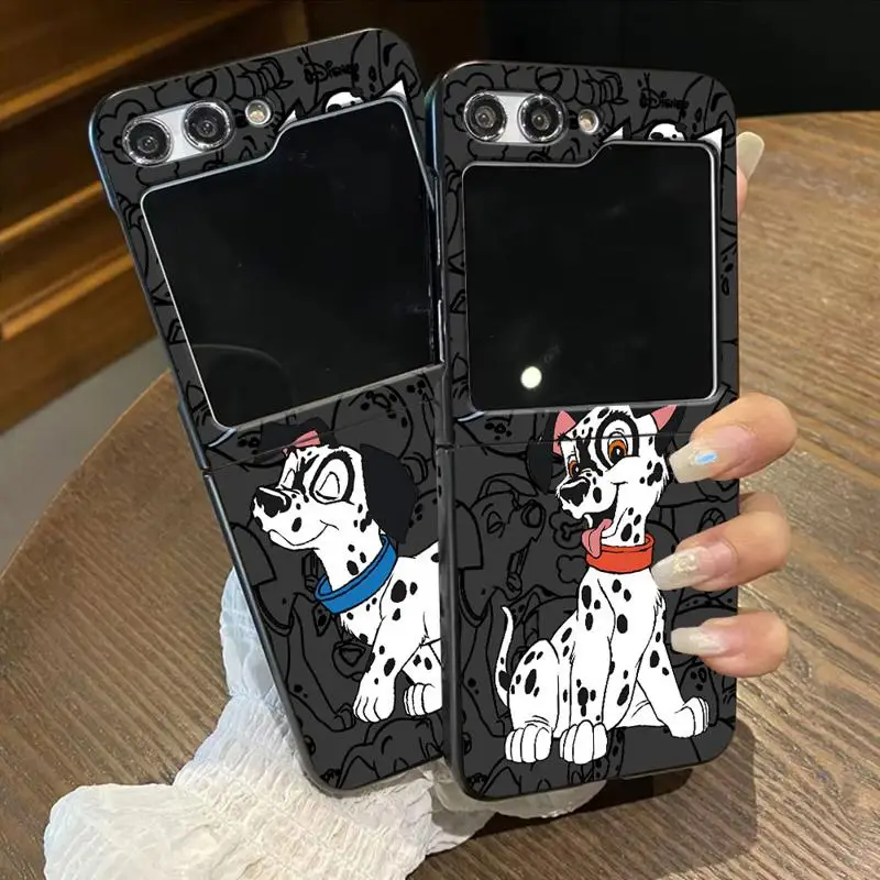 phone Cases for Samsung Galaxy Z Flip 5 6 case ZFlip4 ZFlip5 5G ZFlip3 Flip funda Antiscratch cover Disney Hundred One Dalmatian