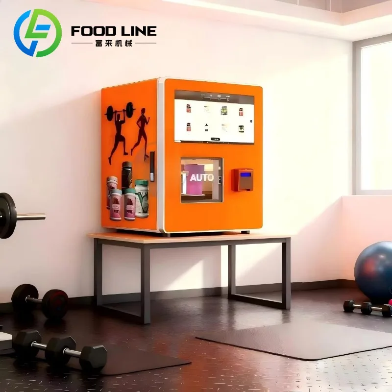 Hot Sale Smart Mini 24-Hour Automatic Protein Shake Vending Machine Independent Stirring System 12-Month Warranty for Gyms