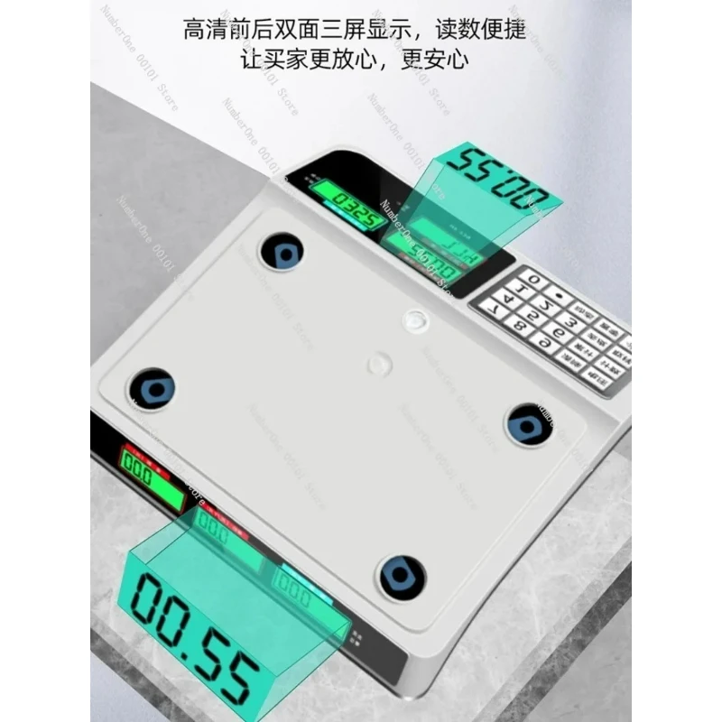 電子スケール、30kg精密計量スケール、小型キッチン、野菜・果物計量スケール、業務用