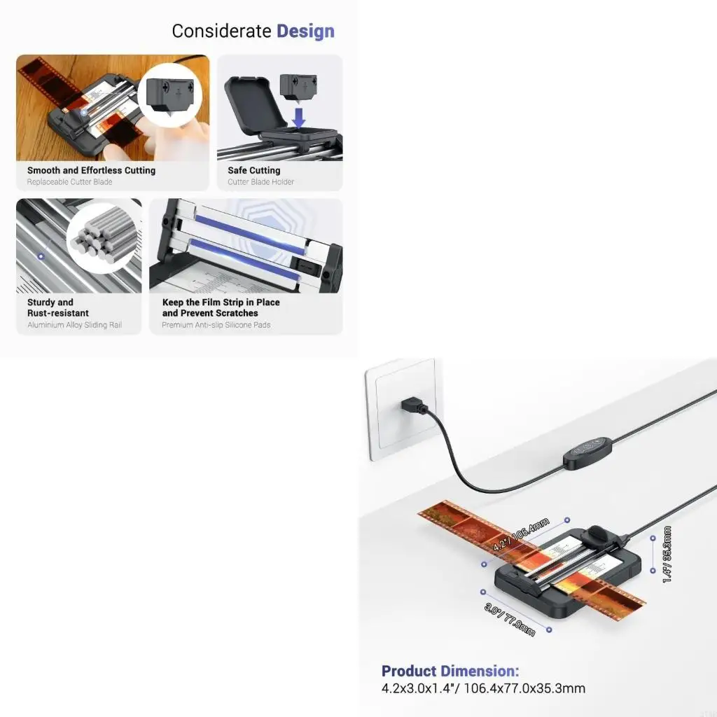 

Слайд -пленка JJC Set для 35 -мм пленки и 120 слайд -пленка Триммер