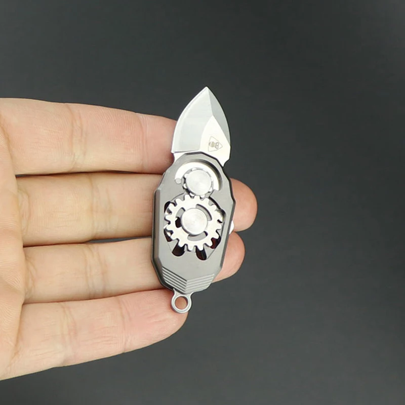 Innowacyjny składany nóż do narzędzi Mini korkociąg narzędzie Outdoor Multi przenośny nóż EDC przenośny Camping Travel Gadge ze stali nierdzewnej