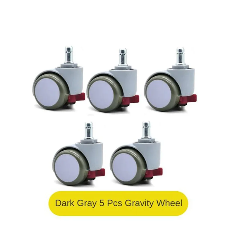 

5 Pcs/Lot Wheel Caster Gravity M11 Self-Locking Automatic Brake Children Student Chair Universal Computer Accessories