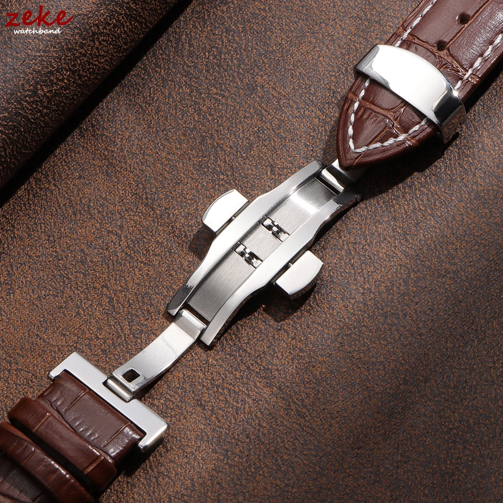 Genuine Cowhide Watch Straps with Box