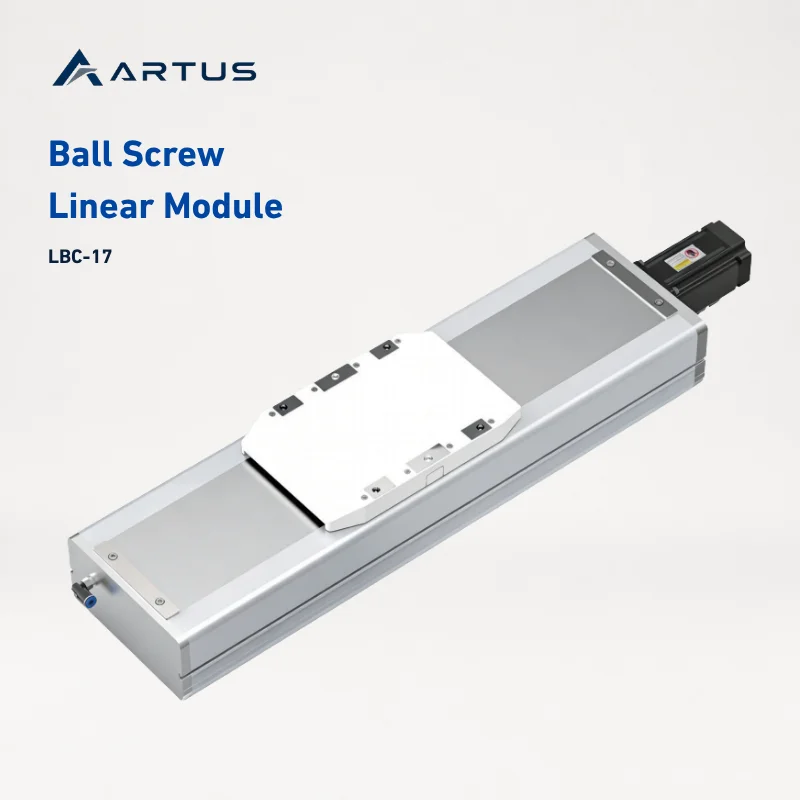 Precision Cleanroom Ball Screw Linear Module 400W 750W High Load Enclosed Linear Actuator LBC-17 For Semiconductor Automation