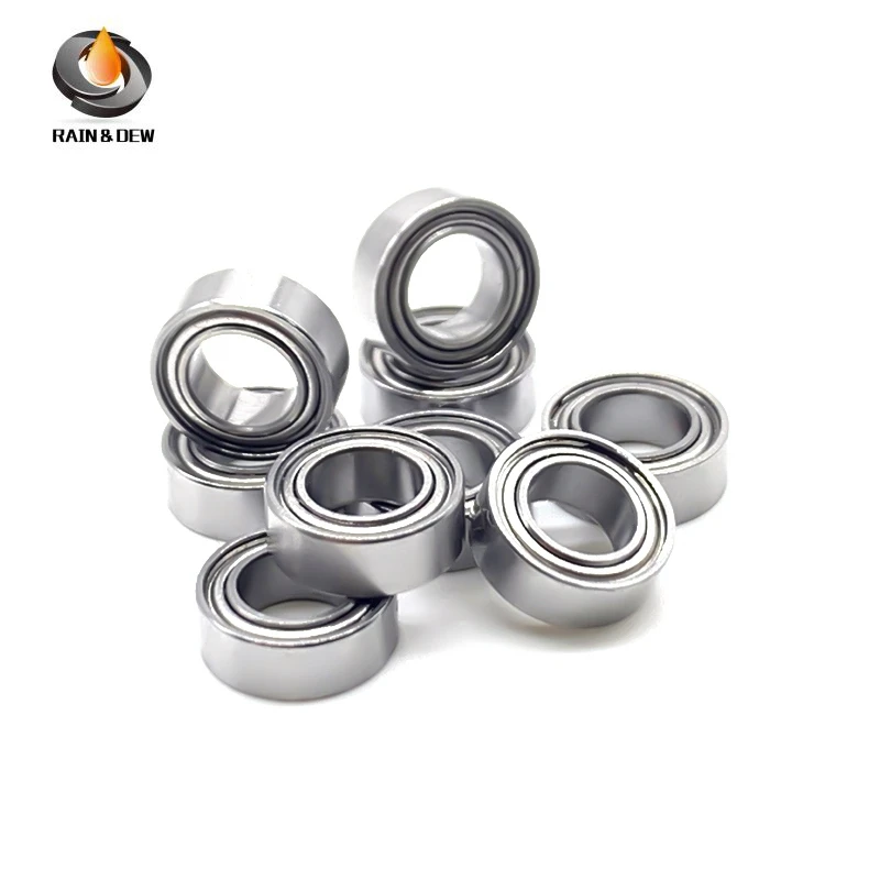 10PCS MR74ZZ 4x7x2.5 mm Bearing ABEC-7 Miniature Ball Bearings MR52ZZ MR62ZZ MR72ZZ MR83ZZ MR93ZZ MR104ZZ MR105ZZ MR115ZZ