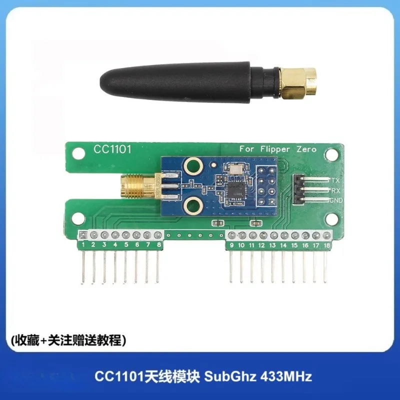 

For, antenna module CC1101 module subGHz module 433MHz