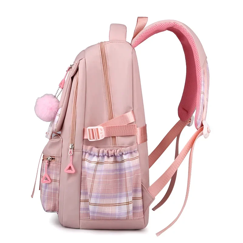 Mochila Sanrio Kuromi Large capacity Waterproof Backpack for School Kawaii Anime cosplay bag Travel Bag School Student girl Gift