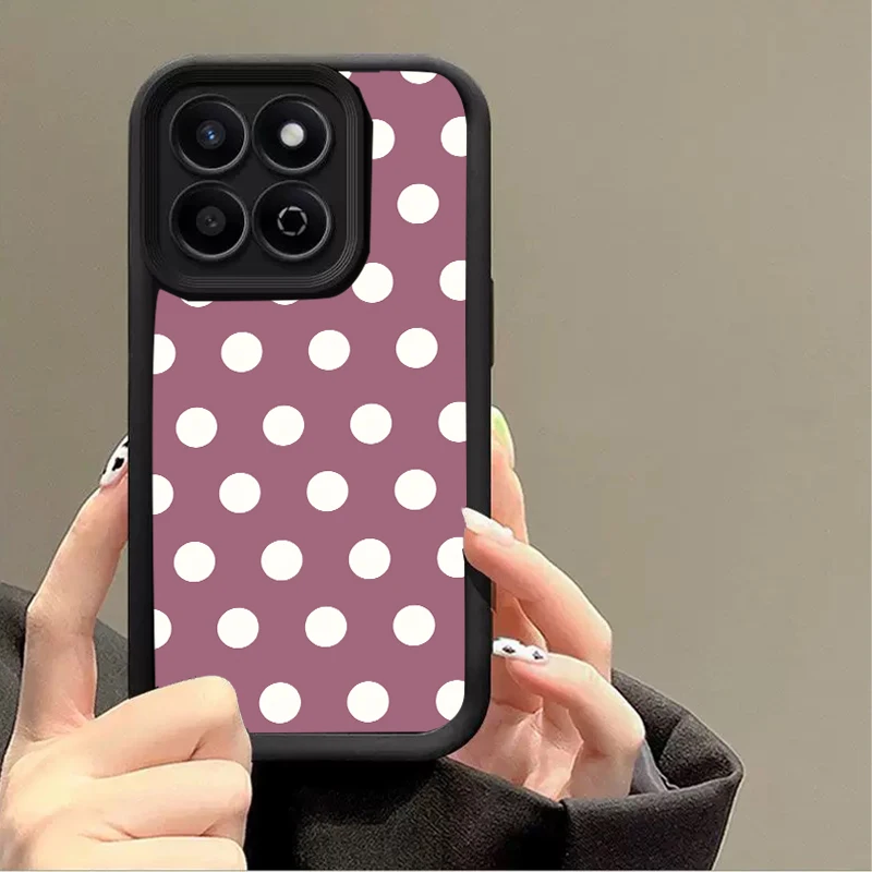 Purple Dots Matte S…