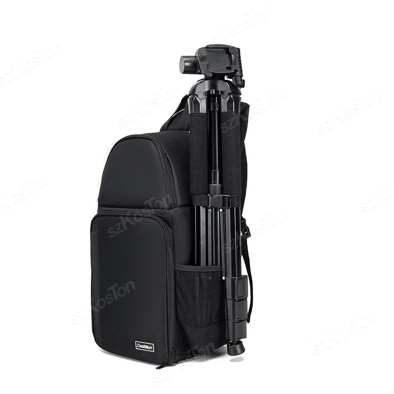 Camera Bag DSLR Bag Padding Shoulder Carrying Bag Photography Accessory Travel Case Waterproof Anti-Shock For Canon/Nikon/Sony