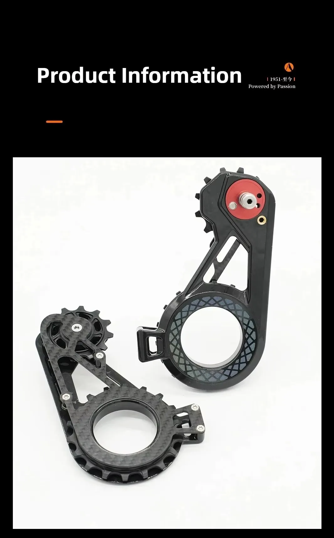 WHEELTOP EDS TX Carbonfaser-Riemenscheibenkäfig-Upgrade-Teile mit Keramiklagern, kompatibel mit WHEELTOP TX Rennrad-Schaltwerk – Detail 3