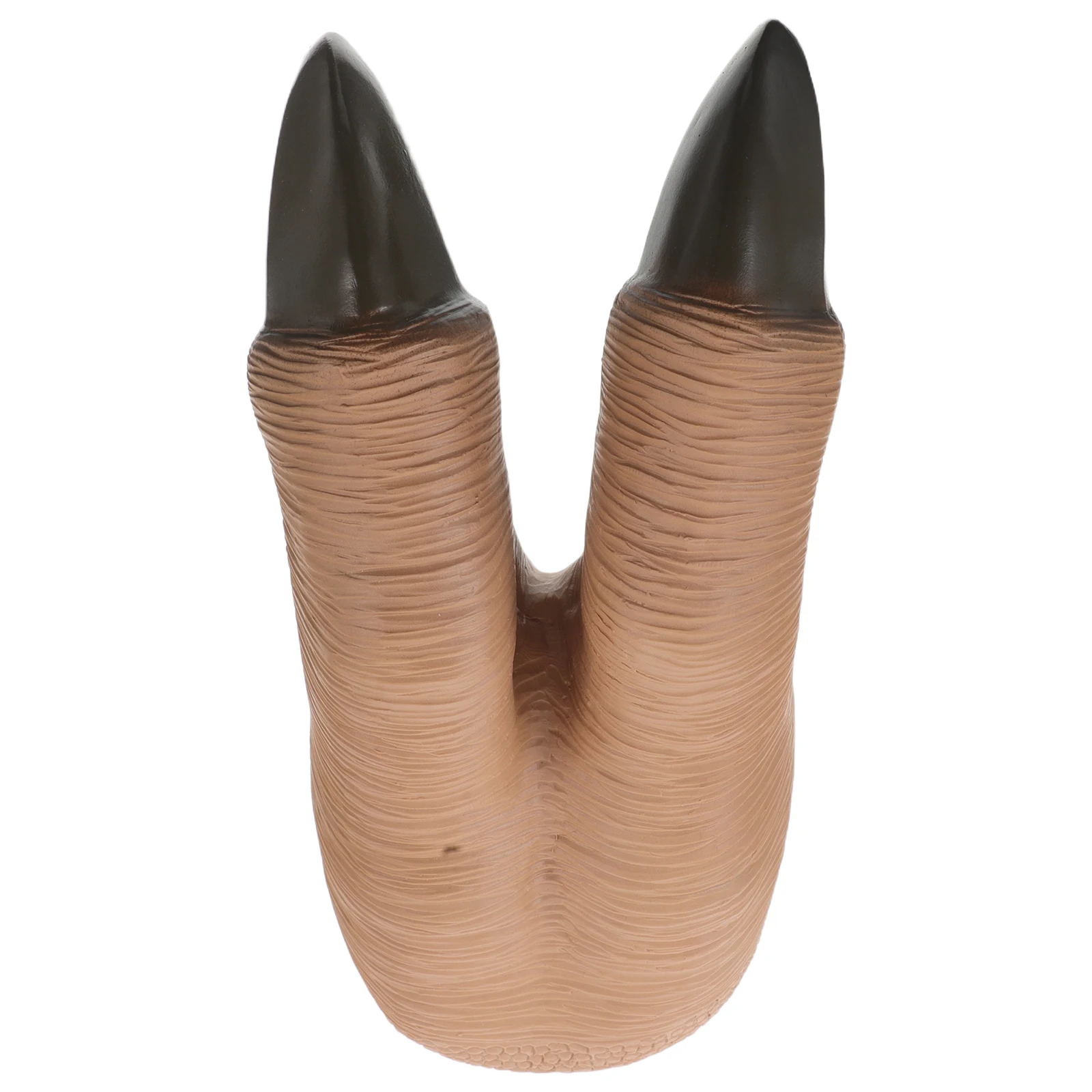 Guantes de dinosaurio simulados marionetas de mano de animales para niños pequeños vinilo caqui Cosplay niño