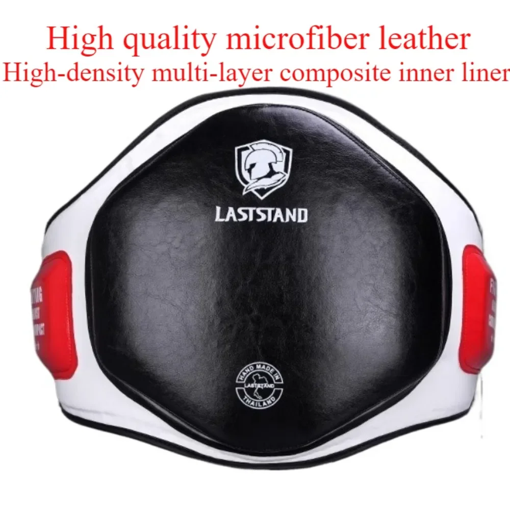 Boxing Muay Thai Belly Pad Chest MMA Body Shield Protector Kicking Martial Arts Abdomen Guard Waist Trainer Support