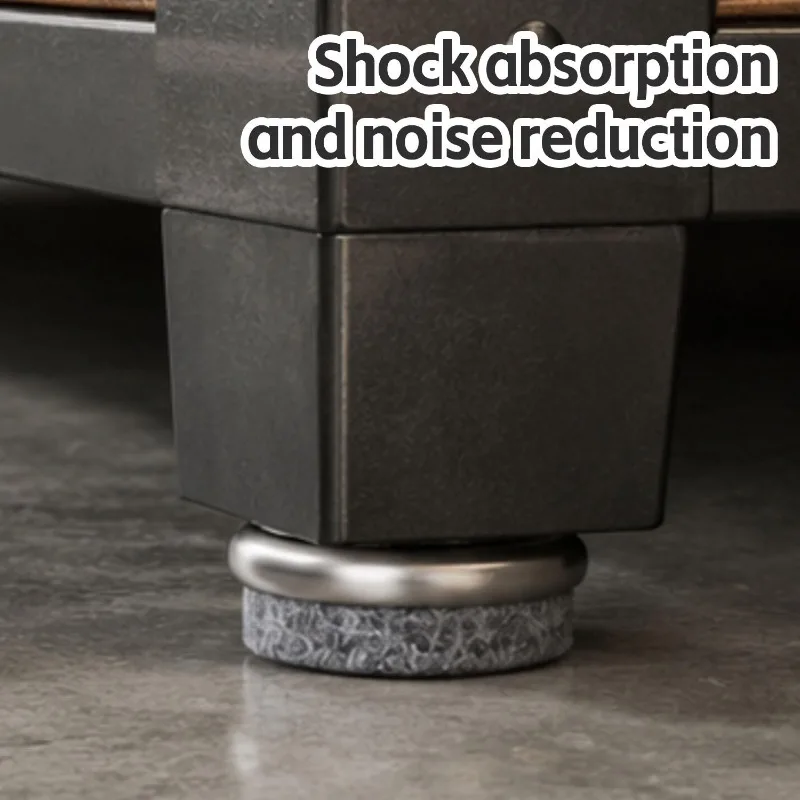 Felt Furniture Pads With Screw 18/20/24/28mm Anti-Slip Floor Protectors For Wooden Table Sofa Leg Floor Protection Accessories