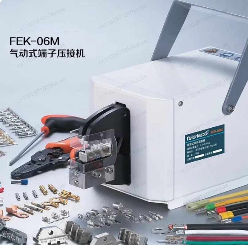 

FEK-06M Пневматические обжимные клещи Машина для обжима клемм холодного прессования Инструмент для обжима клемм