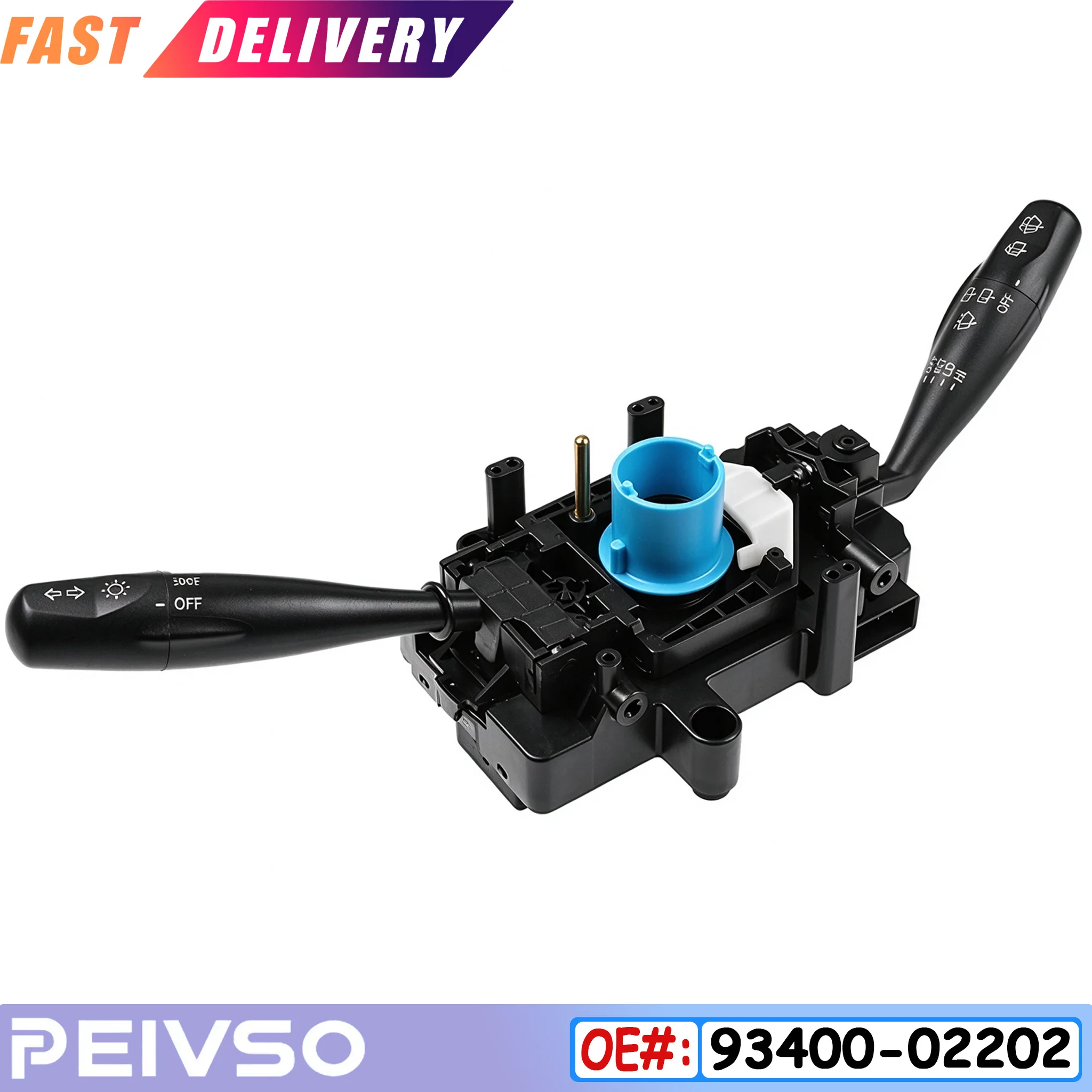 PEIVSO 93400-02202 Headlamp Switch Steering Lamp Steering Switch Combination Car 9340002202 For Hyundai Atos New