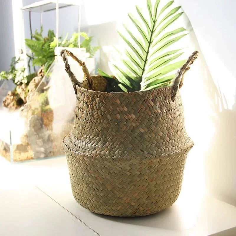 Deal Nordic Simple Jacquard Grass Plant Pot Exquisite Workmanship for Strong and Durable Flower Display in Home Gardens