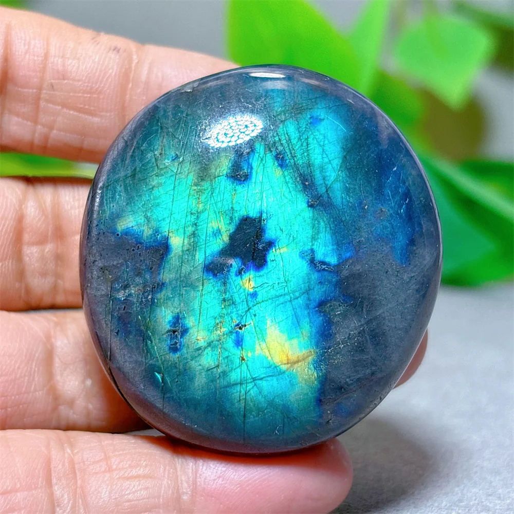 Labradorite Palm Crystal Natural Quartz Stone Minerals Reiki Craft Home Decoration Gifts Energy Healing Meditation Spiritual