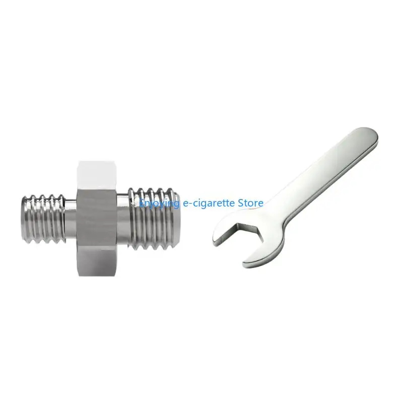 Befestigungsschraubenkupplung für Kameraausrüstung, Metall 1/4-20 männlich mit Werkzeuggriff Y4QF – Detail 3