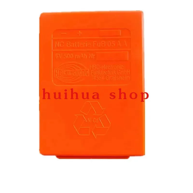 For Haixi HBC Kony battery FUB05AA pump truck Sany Heavy Industry remote control battery 6V/500mAh JM