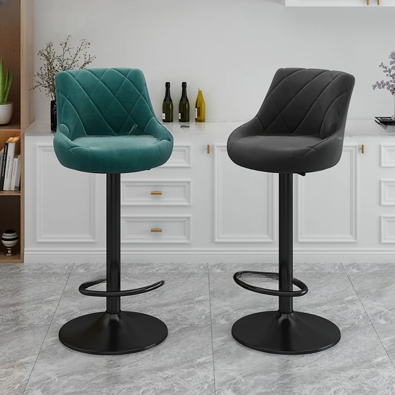 

Reception Minimalist Chair Design Modern Chairs Home Bar Height Adjustable Salon Counter Kitchen Cadeira Ergonomica Stools Banks