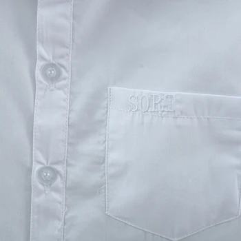 Spring And Autumn New White Long Sleeve Baby Boys' And Girls' Shirts, Soft And Comfortable Children'S Clothing For 90-180cm 4